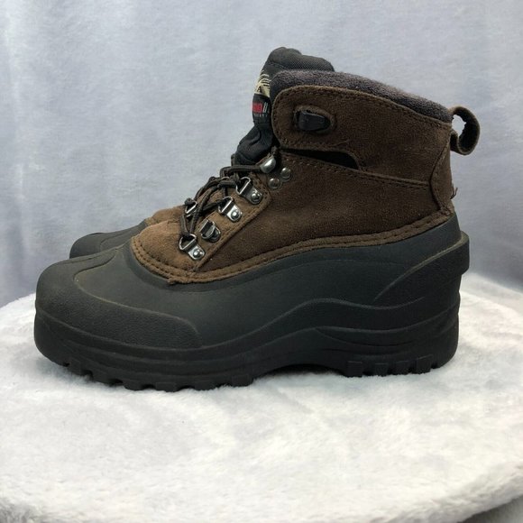 ITASCA Icebreaker Mens Sz 9 Brown Thermolite Thin Insulation Hiking Winter Boot main image 11
